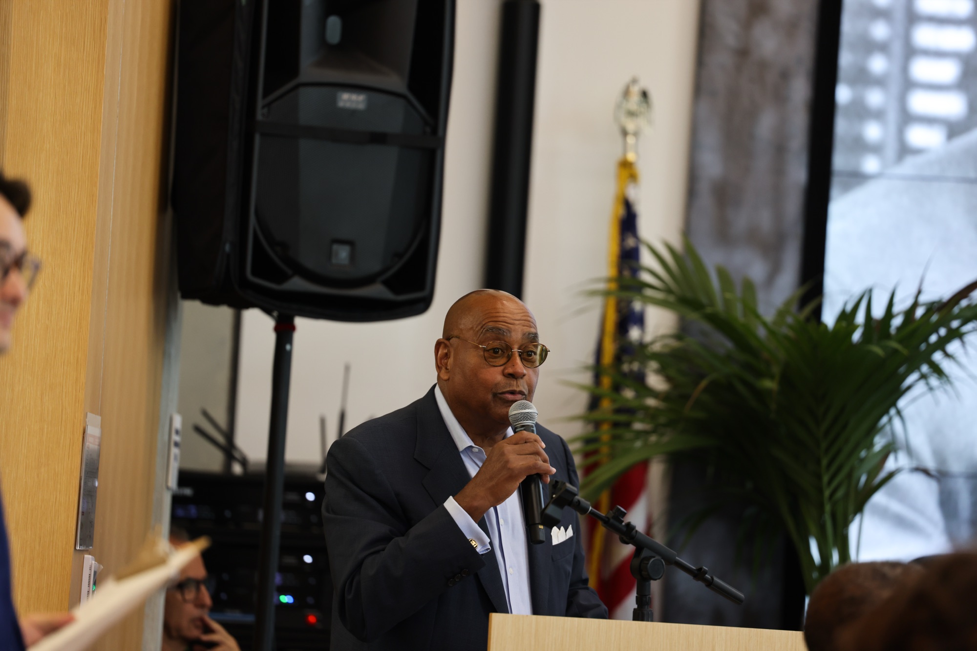 Photo from the Curtis Graves Park ribbon cutting and reception